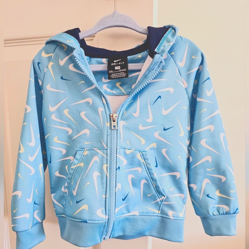 Nike Dri fit boy 24M Full-Zip Hooded Fleece